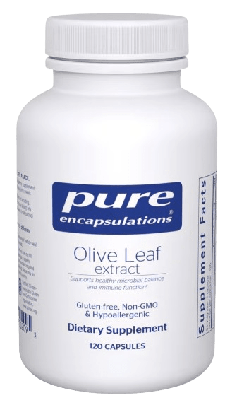 Olive Leaf Extract Default Category Pure Encapsulations 120 Capsules 