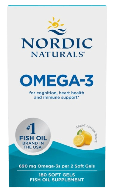 Omega-3 Default Category Nordic Naturals 180 Softgels 