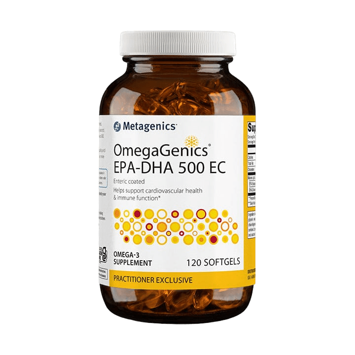 OmegaGenics® EPA-DHA 500 EC Default Category Metagenics 120 Softgels 
