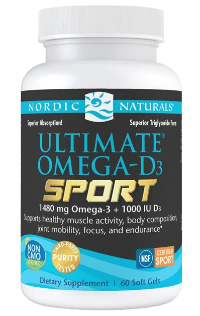 Ultimate® Omega-D3 Sport - 60 SoftGels Default Category Nordic Naturals 