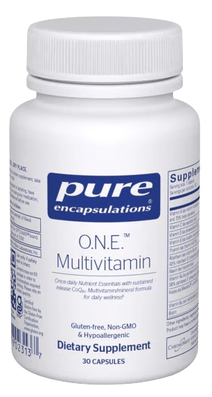 O.N.E. Multivitamin Default Category Pure Encapsulations 30 Capsules 