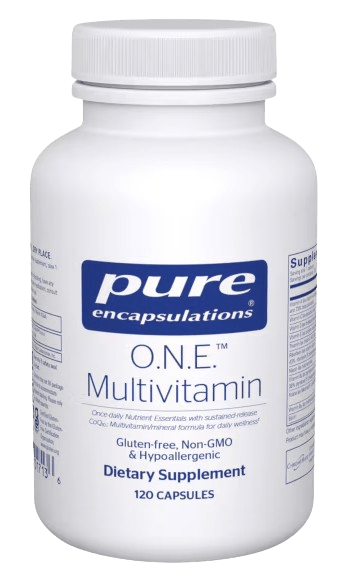O.N.E. Multivitamin Default Category Pure Encapsulations 120 Capsules 