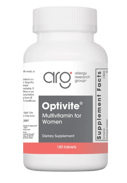 Optivite® PMT (formerly Optimox Optivite® PMT) - 180 Tablets Default Category Allergy Research Group 