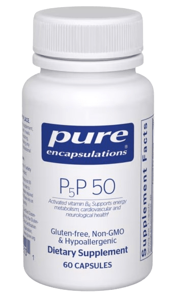 P5P 50 (activated B6) Default Category Pure Encapsulations 60 Capsules 