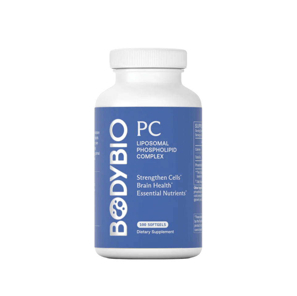 PC (Phosphatidylcholine) Default Category BodyBio 100 Softgels 