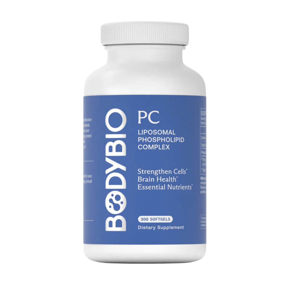 PC (Phosphatidylcholine) Default Category BodyBio 300 Softgels 