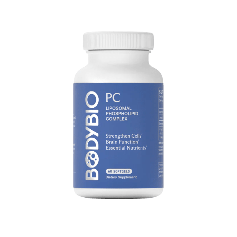 PC (Phosphatidylcholine) Default Category BodyBio 60 Softgels 