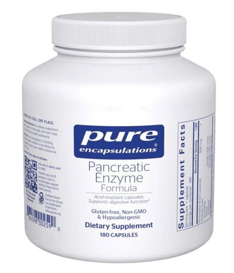Pancreatic Enzyme Formula Default Category Pure Encapsulations 180 Capsules 