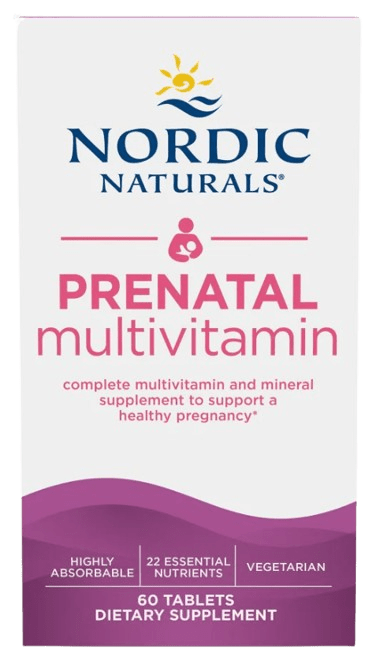 Prenatal Multivitamin Default Category Nordic Naturals 60 Tablets 