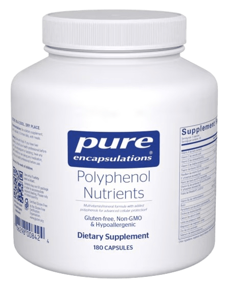 Polyphenol Nutrients Default Category Pure Encapsulations 180 Capsules 