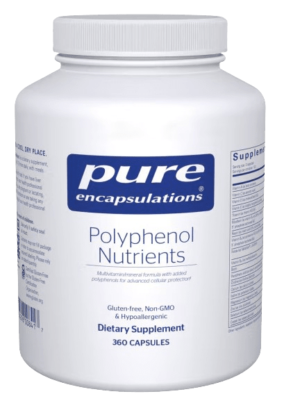 Polyphenol Nutrients Default Category Pure Encapsulations 360 Capsules 