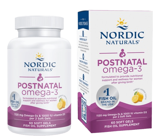 Postnatal Omega-3 - 60 softgels Default Category Nordic Naturals 