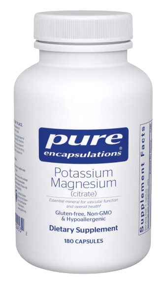 Potassium Magnesium (citrate) - 180 Capsules Default Category Pure Encapsulations 