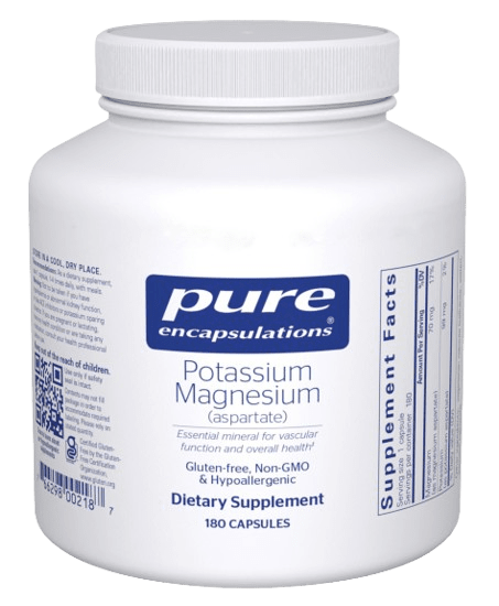 Potassium Magnesium (aspartate) Default Category Pure Encapsulations 180 Capsules 