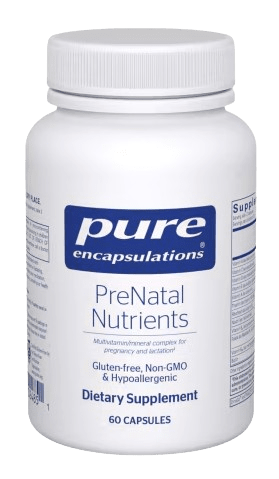PreNatal Nutrients Default Category Pure Encapsulations 60 Capsules 