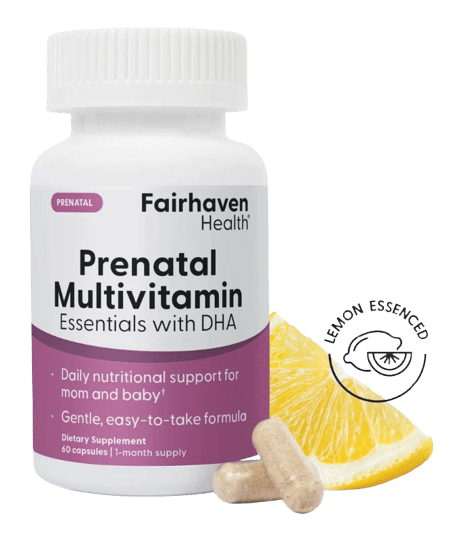 Prenatal Multivitamin Essentials with DHA Default Category Fairhaven Health 60 Capsules 