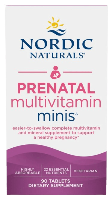 Prenatal Multivitamin Minis Default Category Nordic Naturals 90 Tablets 