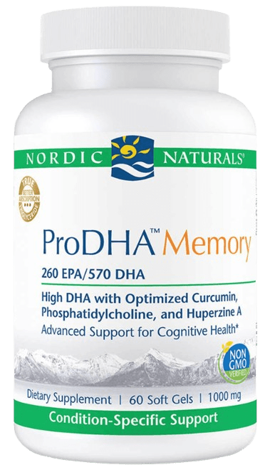 ProDHA Memory - 60 Softgels Default Category Nordic Naturals 