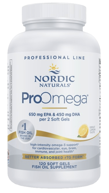 ProOmega® Lemon Default Category Nordic Naturals 120 softgels 
