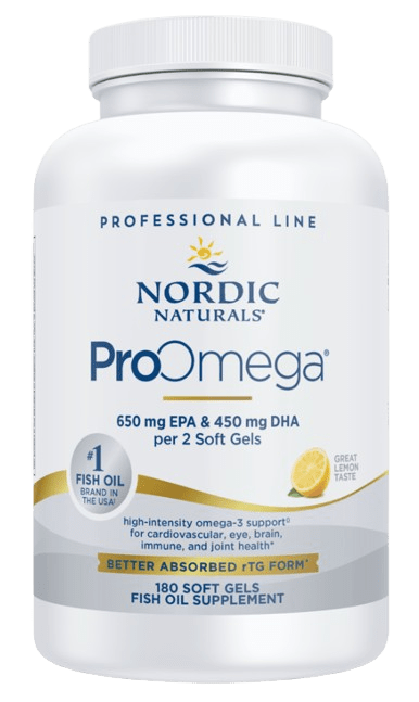 ProOmega® Lemon Default Category Nordic Naturals 180 softgels 