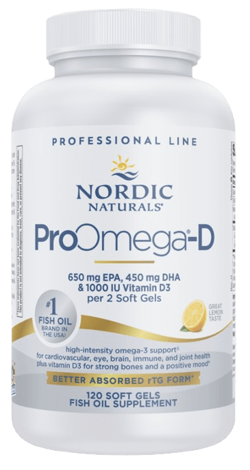 ProOmega-D Default Category Nordic Naturals 120 softgels 