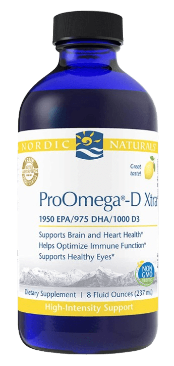 ProOmega-D Xtra Liquid - 8 fl oz Default Category Nordic Naturals 8.0 fl oz 