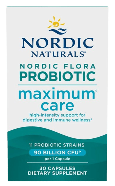 Nordic Flora Probiotic Maximum Care Default Category Nordic Naturals 30 Capsules 