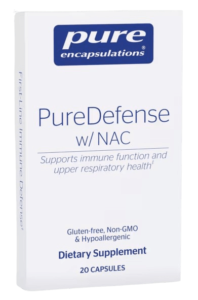 PureDefense w/NAC Travel Pack - 20 Capsules Default Category Pure Encapsulations 