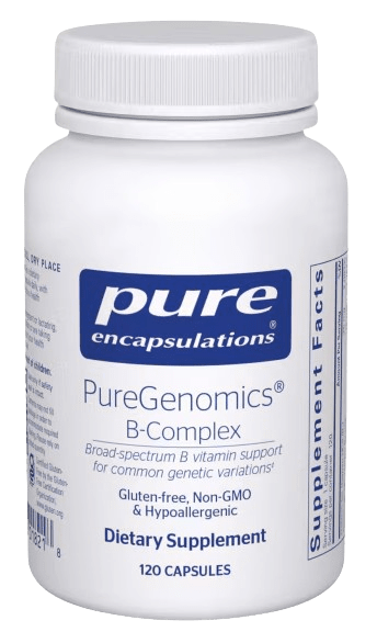 PureGenomics® B-Complex - 120 Capsules Pure Encapsulations 
