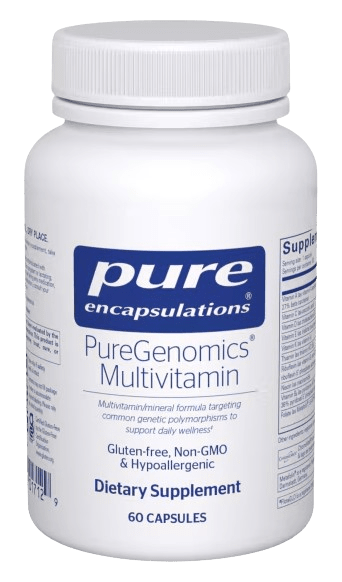PureGenomics® Multivitamin - 60 Capsules Default Category Pure Encapsulations 