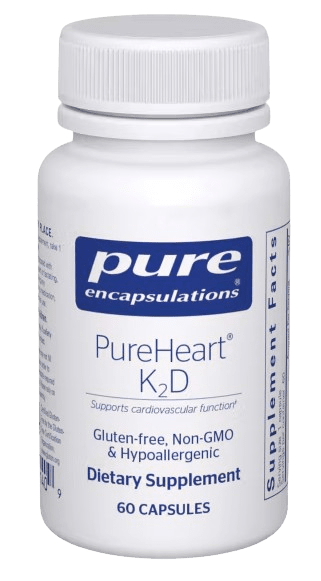 PureHeart K2D - 60 Capsules Default Category Pure Encapsulations 