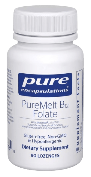PureMelt B12 Folate - 90 Lozenges Default Category Pure Encapsulations 