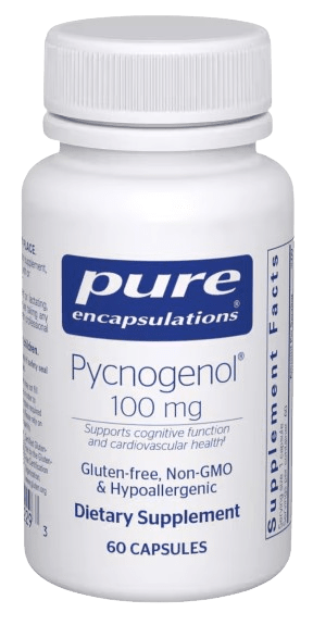 Pycnogenol 100 mg Default Category Pure Encapsulations 60 Capsules 