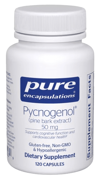 Pycnogenol 50 mg Default Category Pure Encapsulations 120 Capsules 