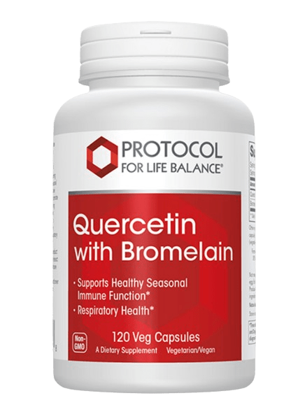 Quercetin with Bromelain Default Category Protocol for Life Balance 120 Capsules 