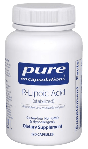 R-Lipoic Acid (Stabilized) Default Category Pure Encapsulations 120 Capsules 