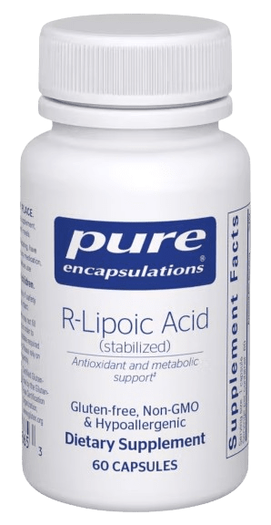 R-Lipoic Acid (Stabilized) Default Category Pure Encapsulations 60 Capsules 