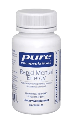 Rapid Mental Energy - 30 Capsules Default Category Pure Encapsulations 