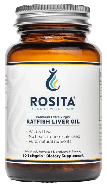 Extra Virgin Ratfish Liver Oil Softgels Default Category Rosita 90 Softgels 