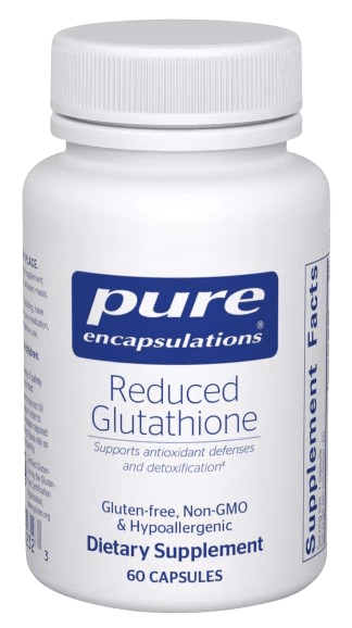 Reduced Glutathione Default Category Pure Encapsulations 60 Capsules 