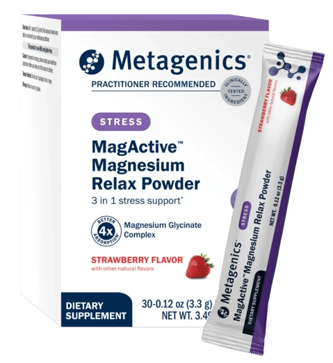 MagActive® Magnesium Relax Powder Default Category Metagenics 30 Servings - Packets 