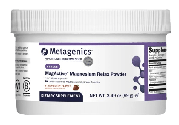 MagActive® Magnesium Relax Powder Default Category Metagenics 30 Servings - Tub 