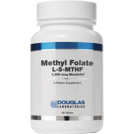 Methyl Folate L-5-MTHF - 60 Tablets Default Category Douglas Labs 