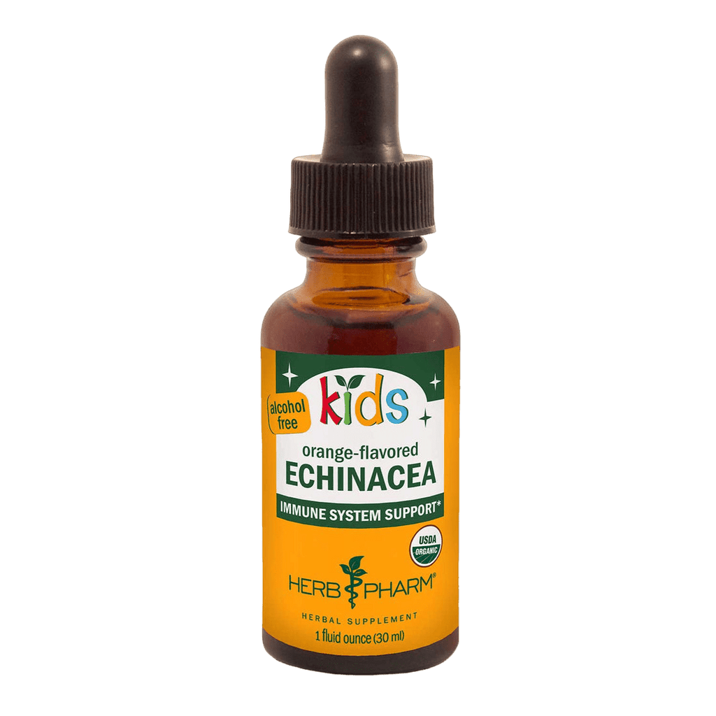 Kids Echinacea (Alcohol-Free) Default Category Herb Pharm 1 fl oz 