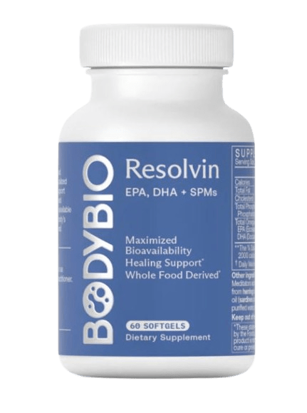 Resolvin (Formerly Fish Oil+)- 60 Softgels Default Category BodyBio 
