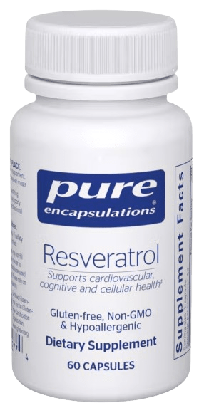 Resveratrol Default Category Pure Encapsulations 60 Capsules 