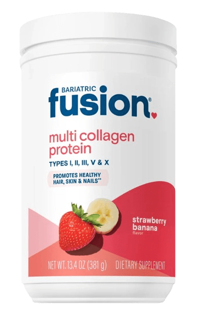 Multi Collagen Protein Powder Default Category Bariatric Fusion Strawberry Banana 