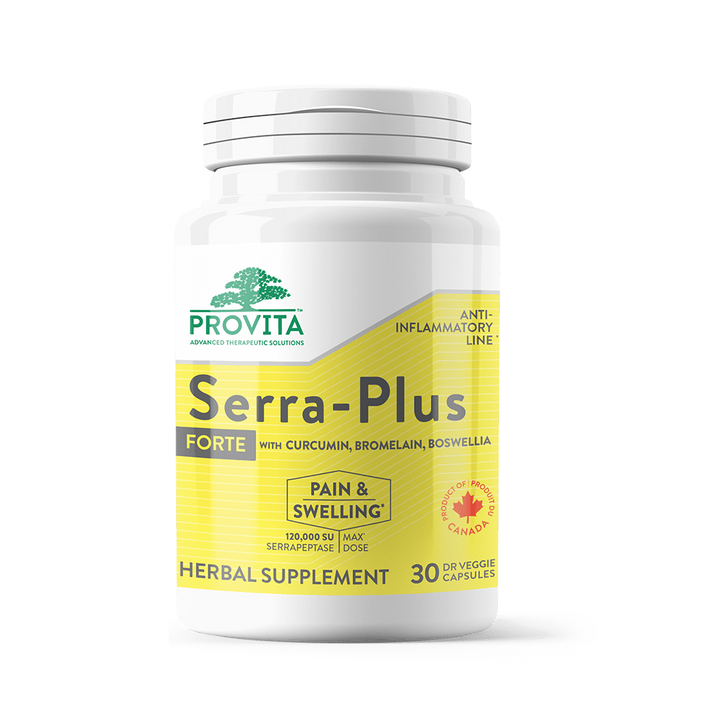 Serra-Plus Forte - 30 Capsules Default Category Provita 30 Capsules 
