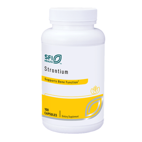 Strontium - 100 Capsules Default Category Klaire Labs 