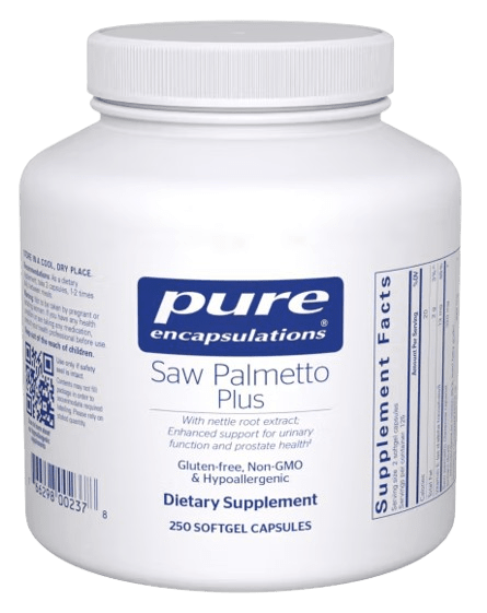 Saw Palmetto Plus w/Nettle Root Default Category Pure Encapsulations 250 Capsules 